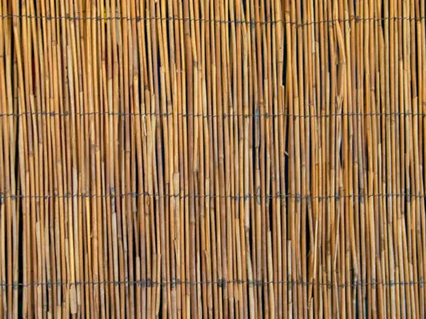 Pflanzstäbe aus Bambusmatten selber machen